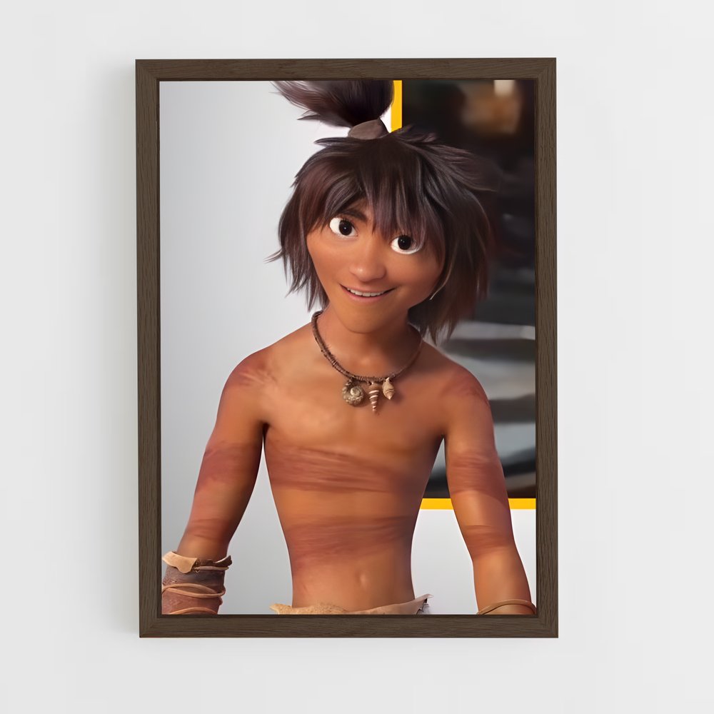 ap-guy croods-1 cadre Bois foncé