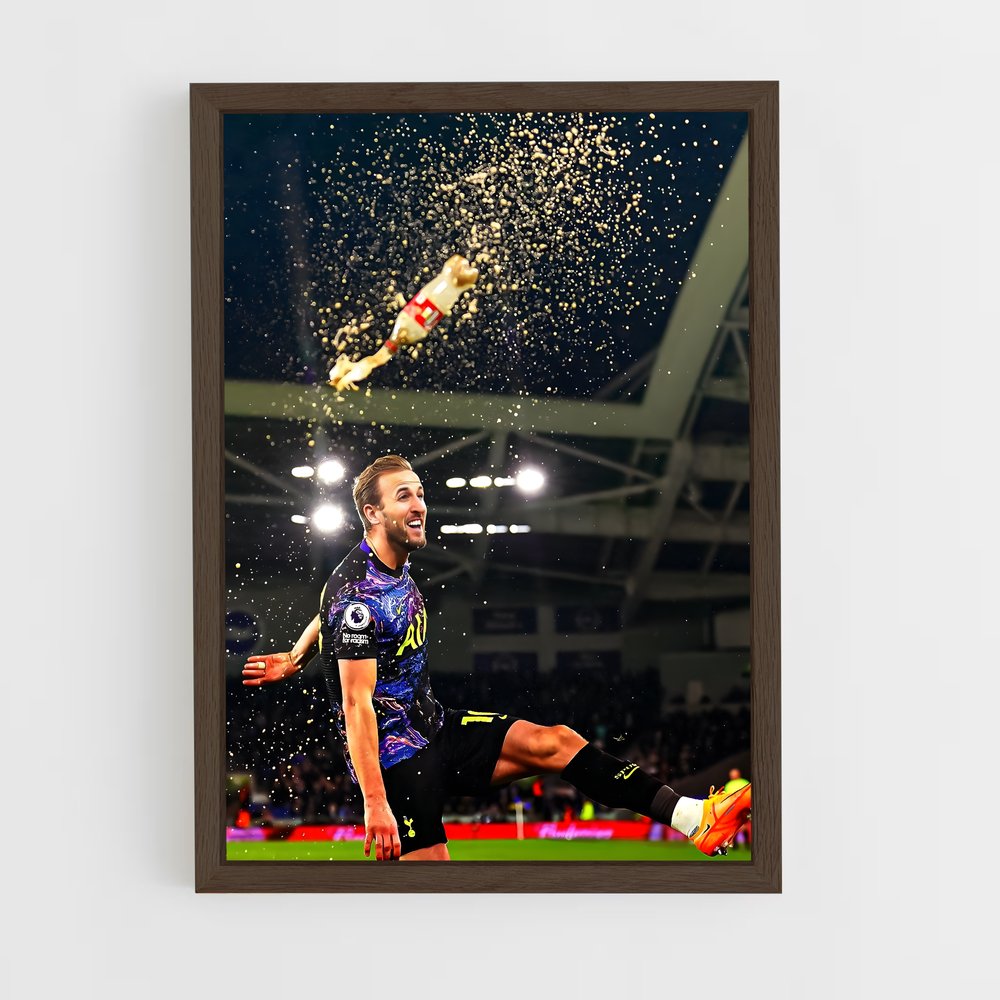 ap-harry kane-7 cadre Bois foncé