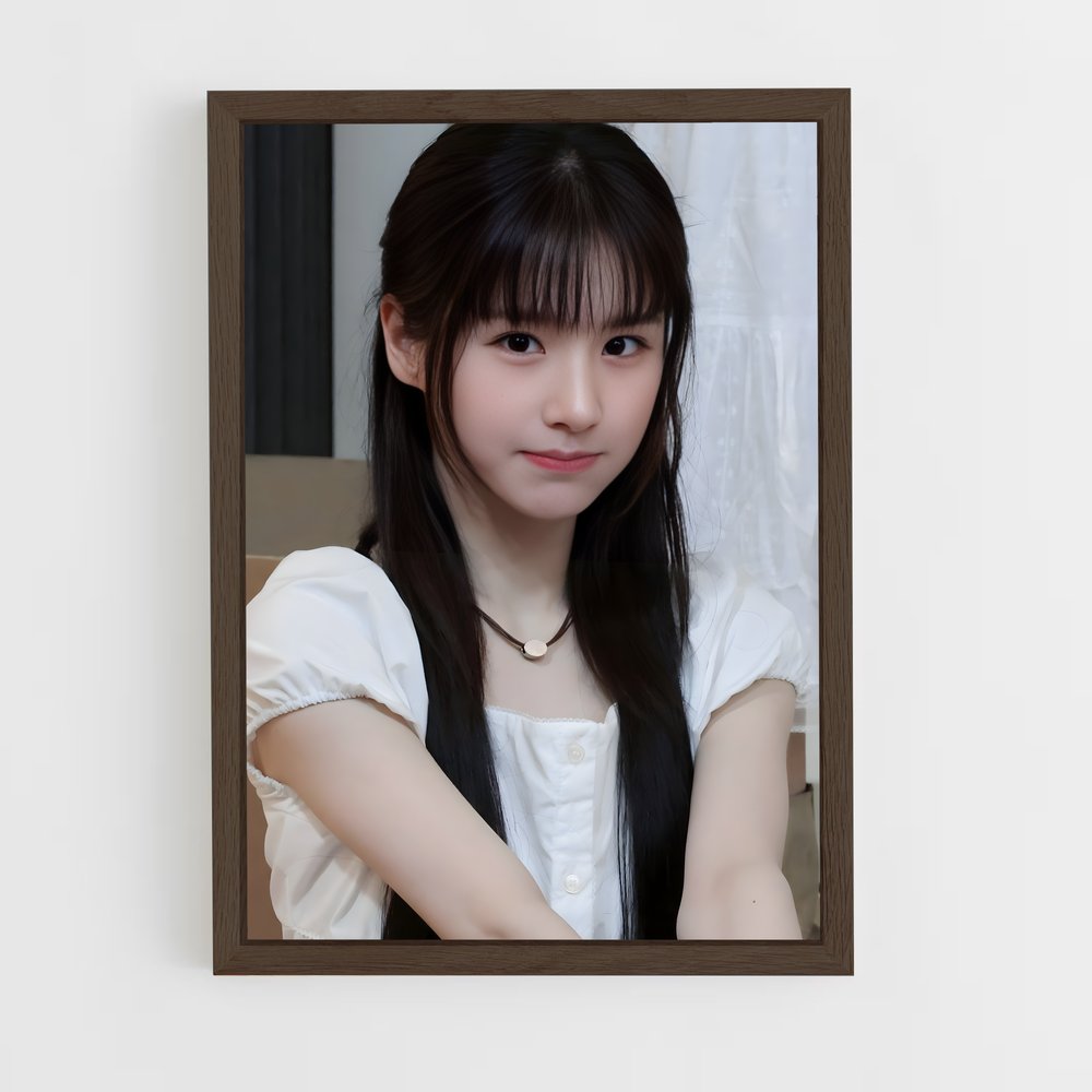 ap-heejin-1 cadre Bois foncé