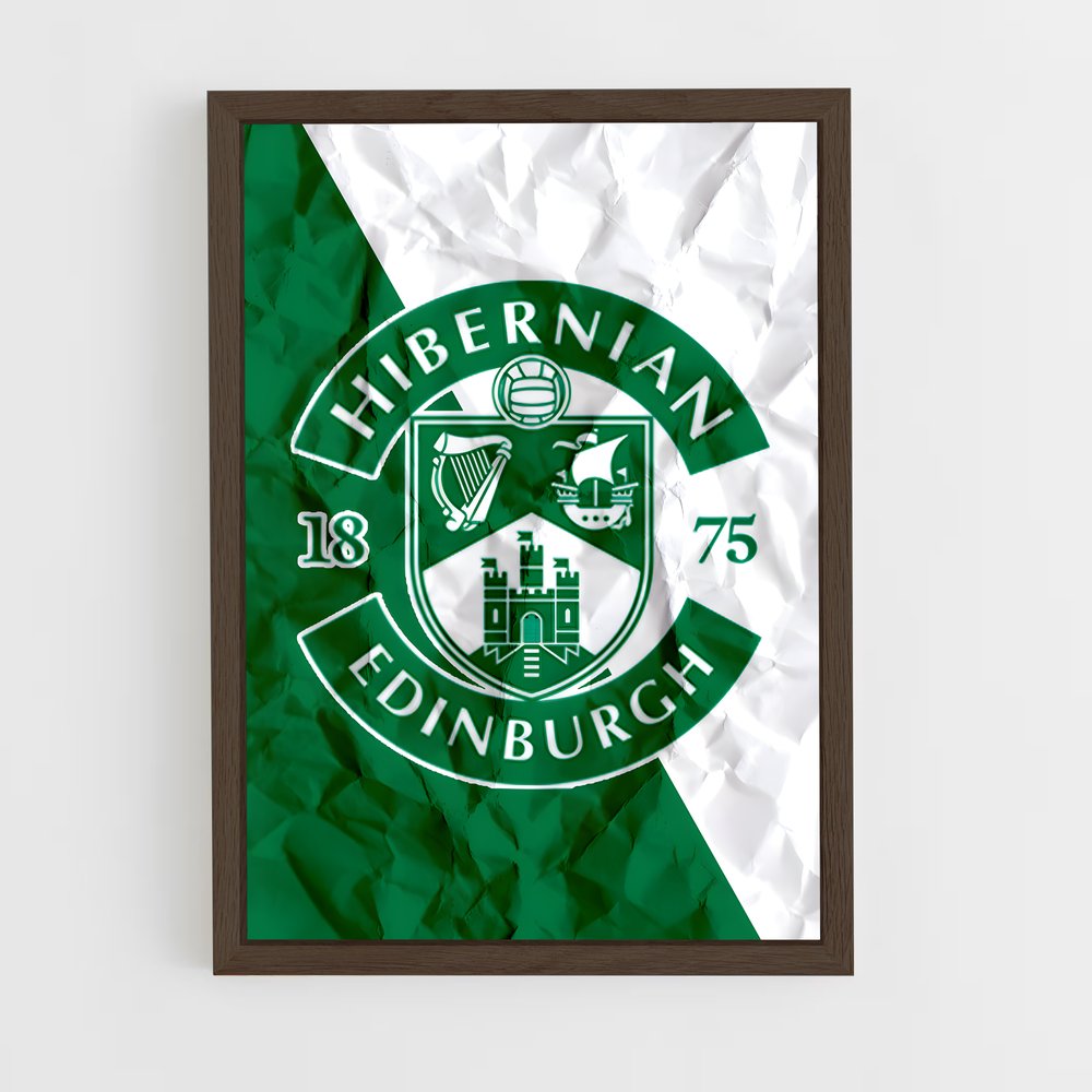ap-hibernian fc-5 cadre Bois foncé