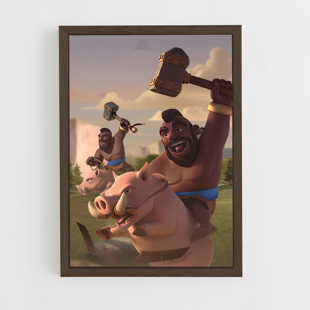 ap-hog rider-1 cadre Bois foncé