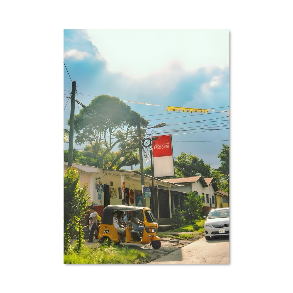 Poster Rues de Tegucigalpa