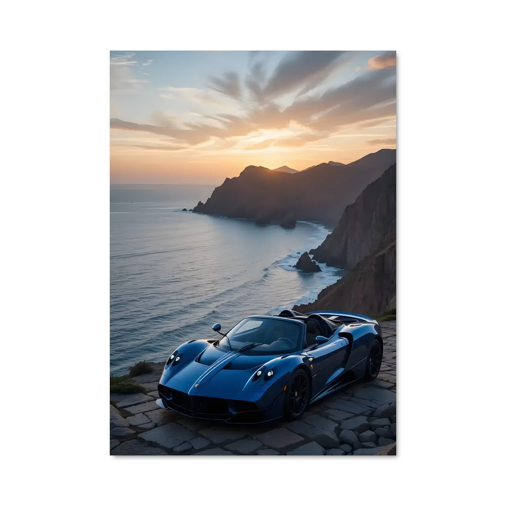 Poster Huayra Blue Ocean