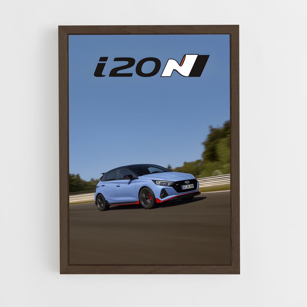 ap-i20 n-6 cadre Bois foncé