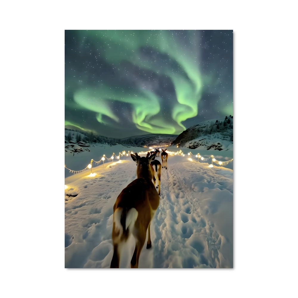 Poster Renne Étoilé