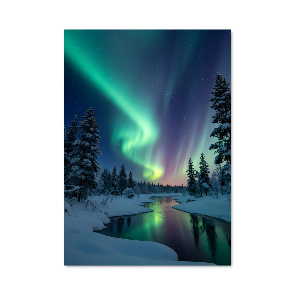 Poster Iceland aurora 94371