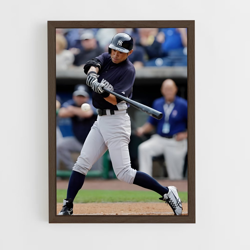 ap-ichiro suzuki-5 cadre Bois foncé