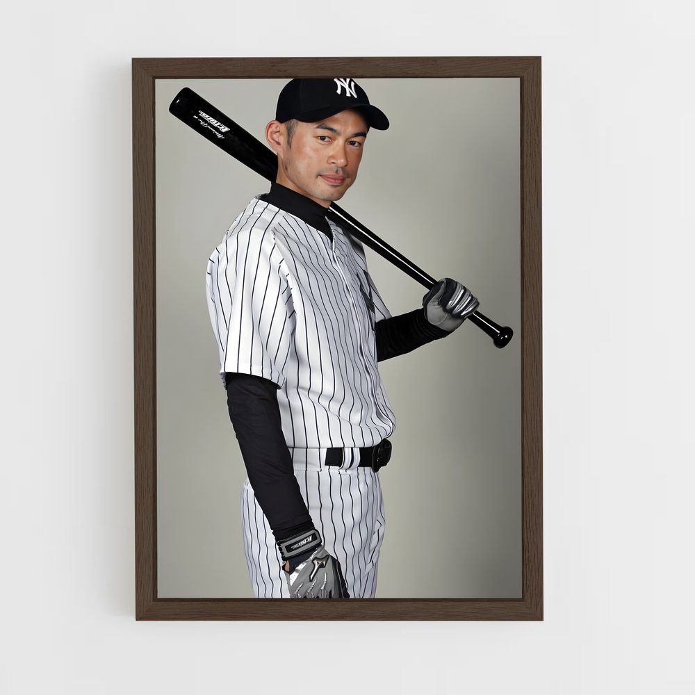 ap-ichiro suzuki-6 cadre Bois foncé