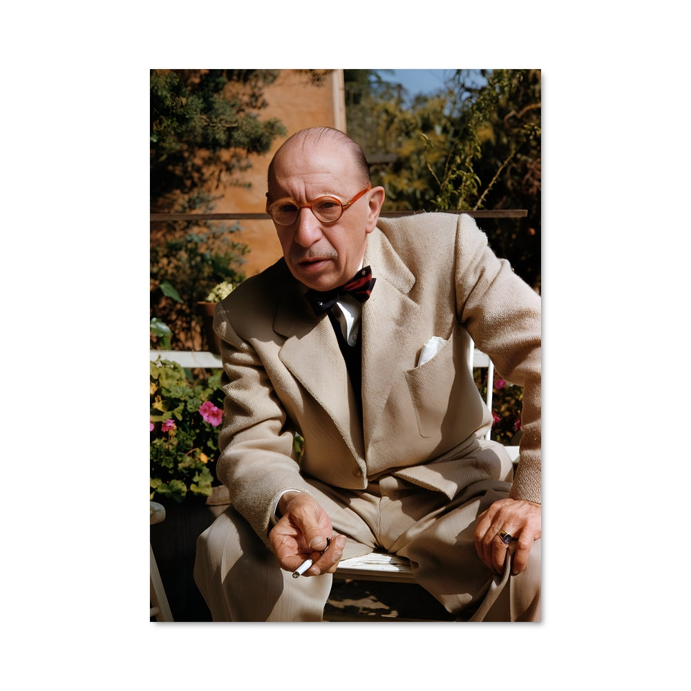 Poster Le Jardin de Stravinsky