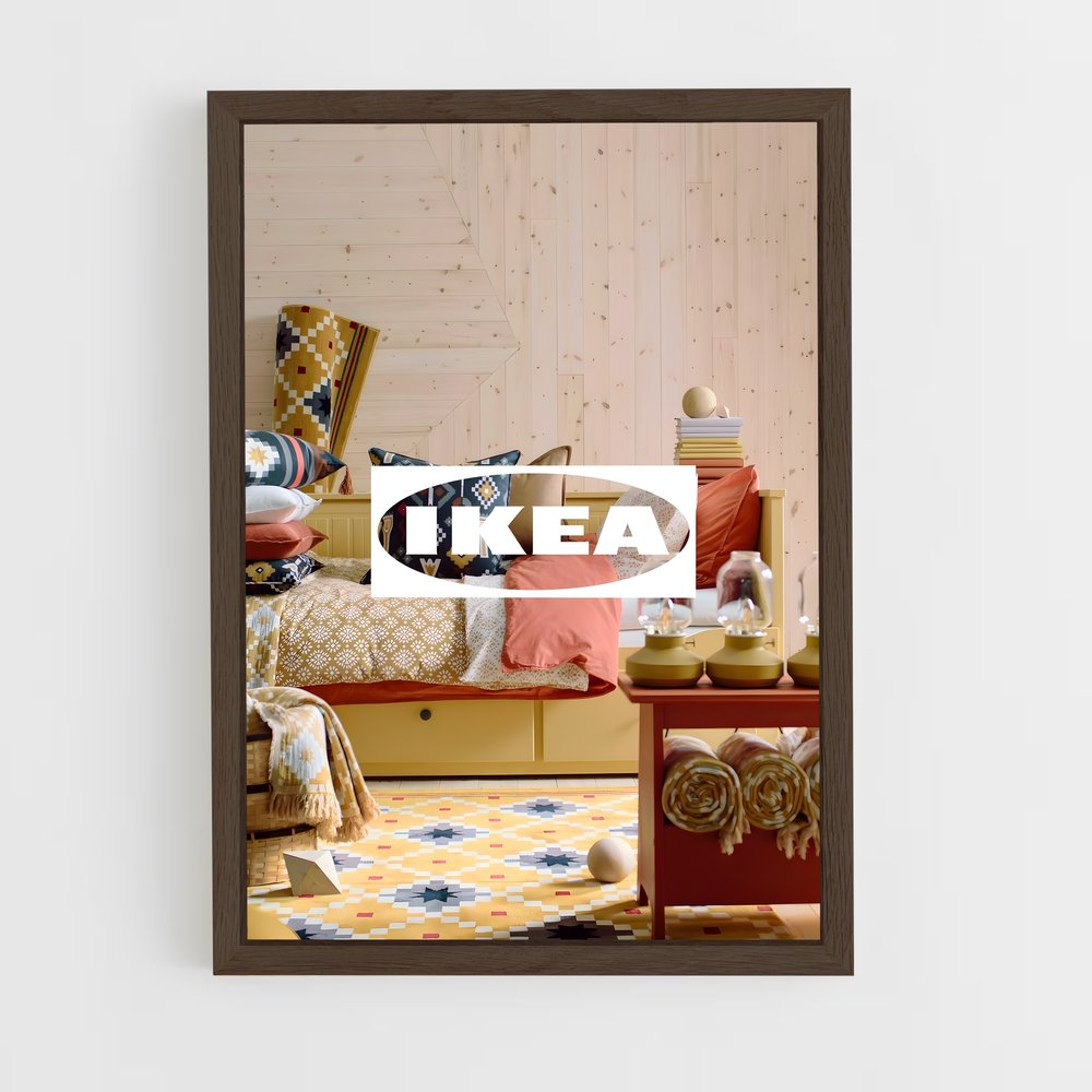 ap-ikea-1 cadre Bois foncé