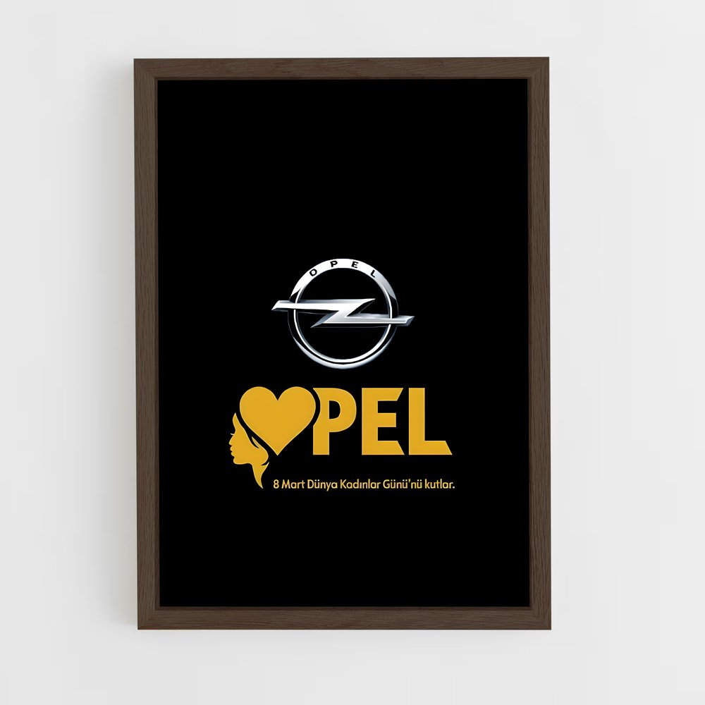 ap-insignia opc-2 cadre Bois foncé