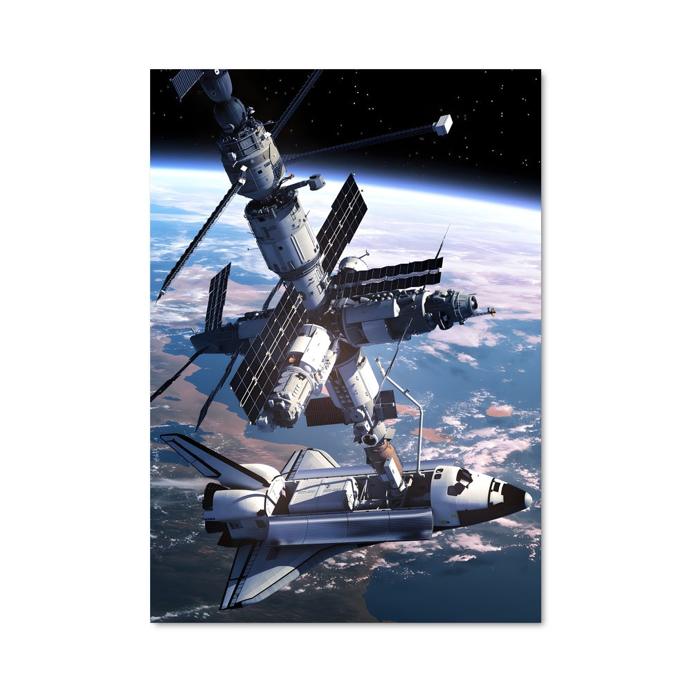 Poster International space station 97201