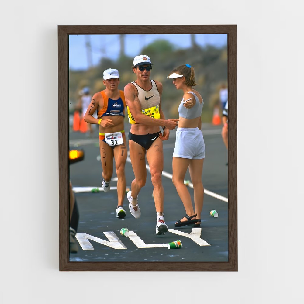 ap-ironman world championship-2 cadre Bois foncé