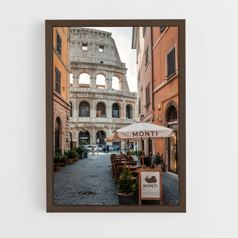 ap-italy-3 cadre Bois foncé