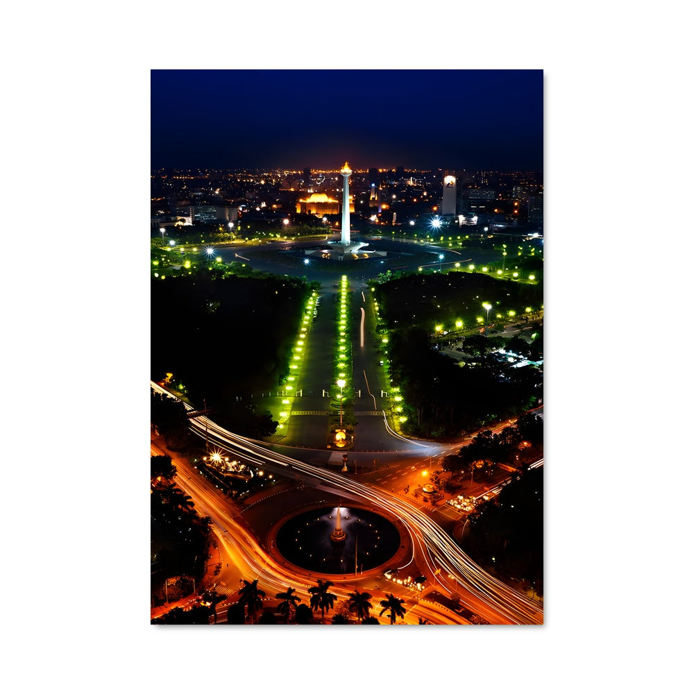 Poster Jakarta Nocturne