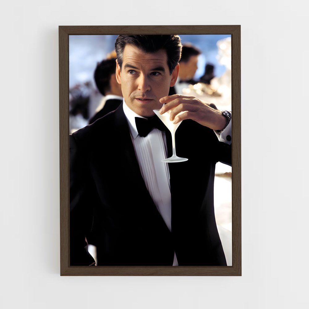 ap-james bond-3 cadre Bois foncé