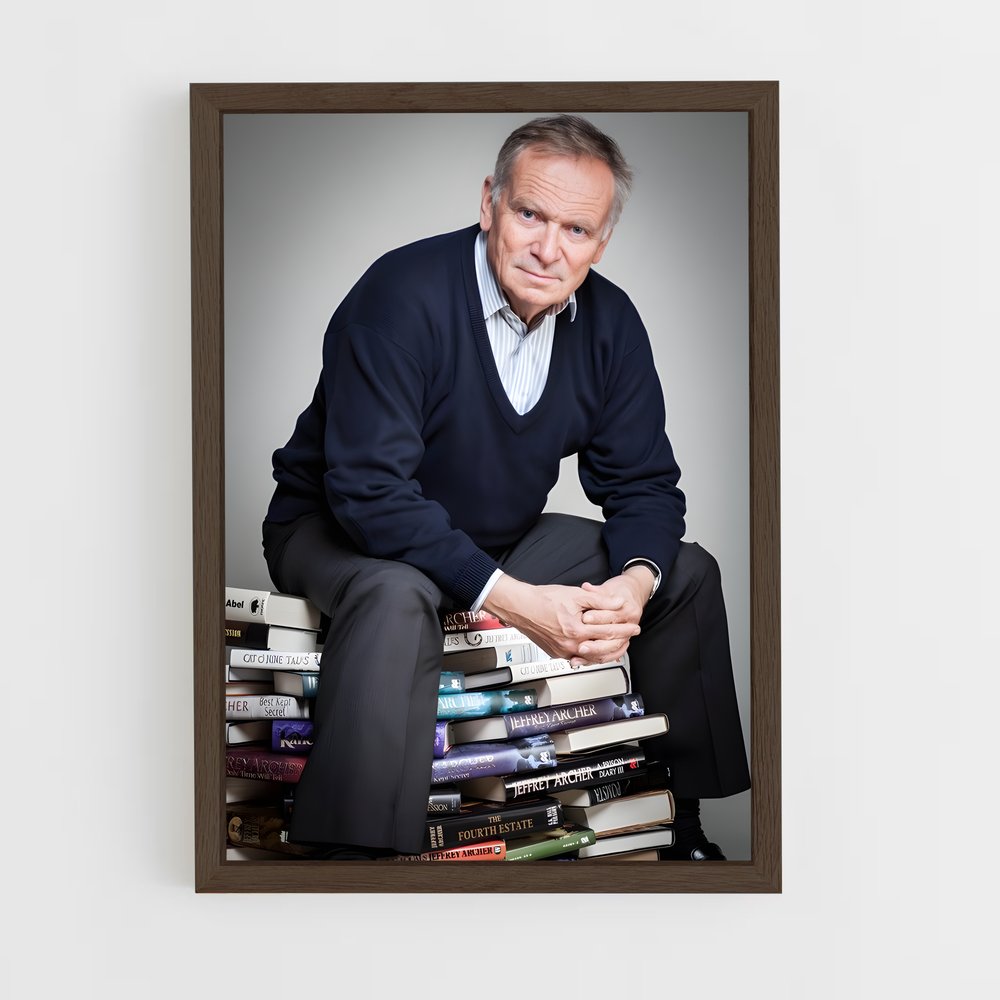 ap-jeffrey archer-1 cadre Bois foncé