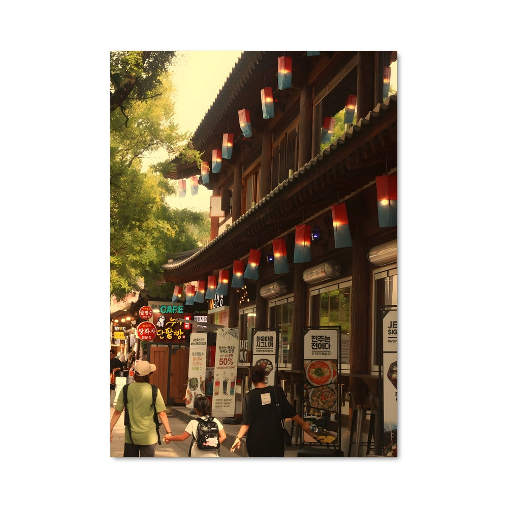 Poster Promenade à Jeonju