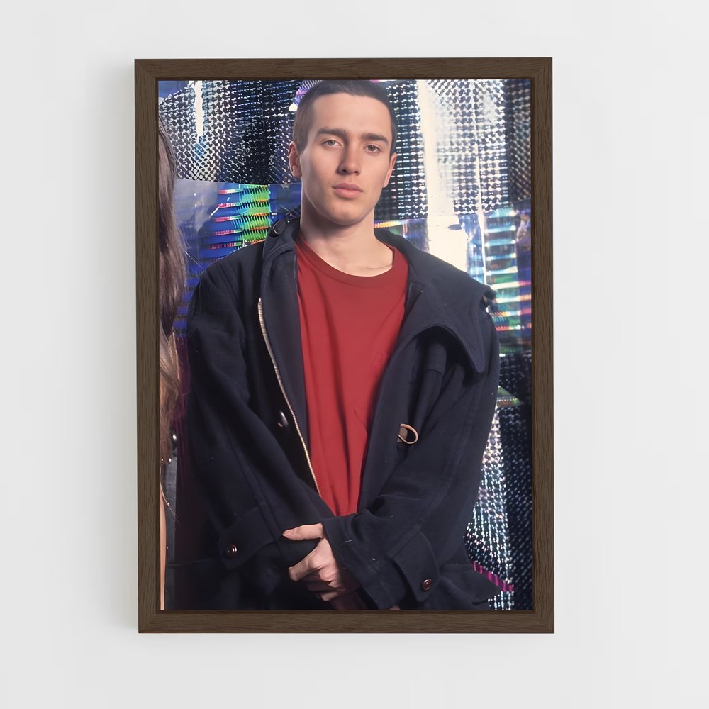 ap-john frusciante-4 cadre Bois foncé