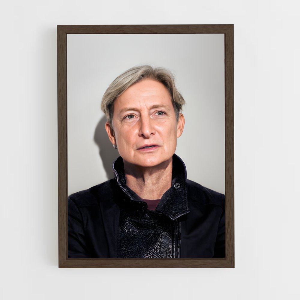 ap-judith butler-3 cadre Bois foncé