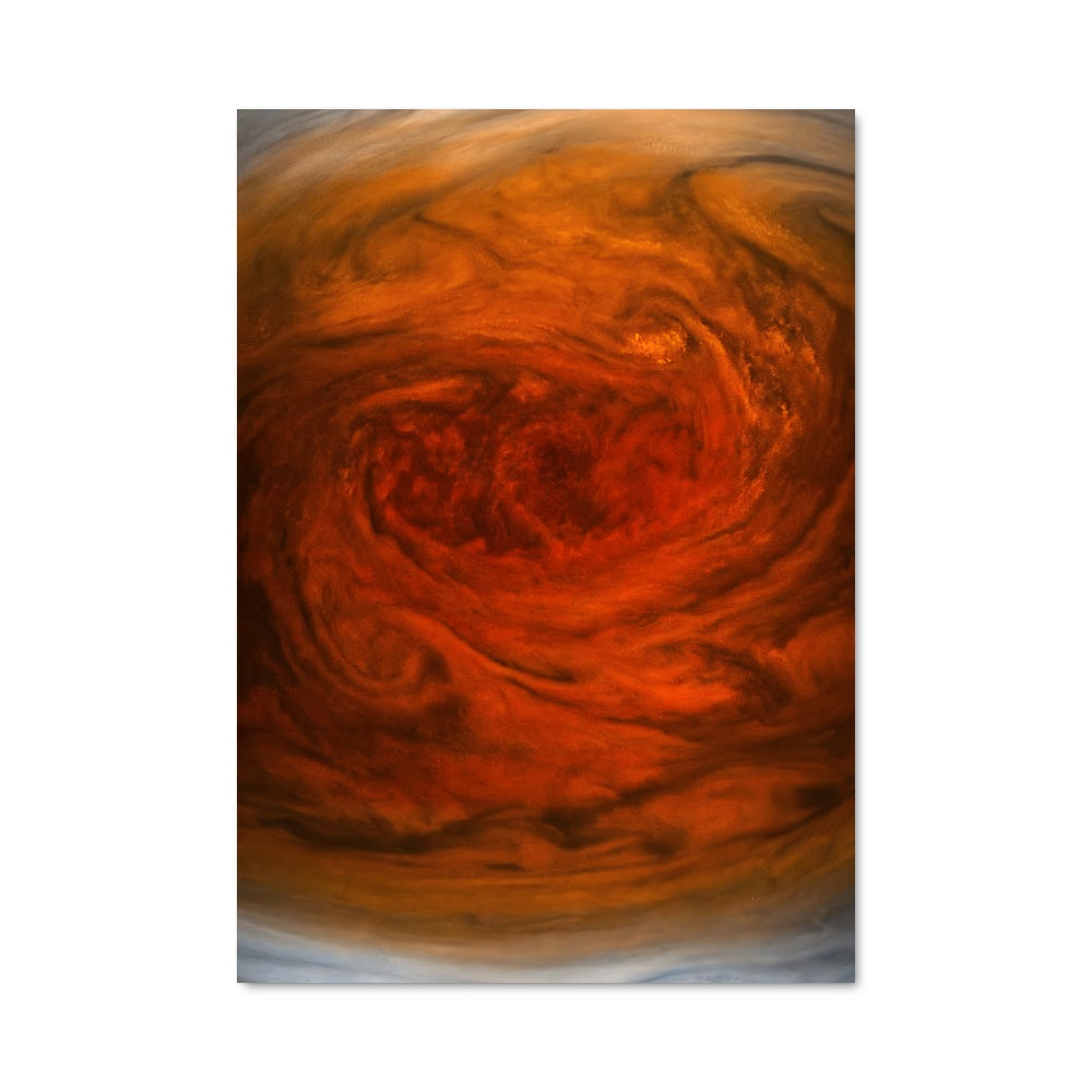Poster Jupiter red spot 97705