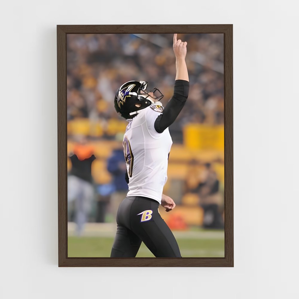 ap-justin tucker-3 cadre Bois foncé