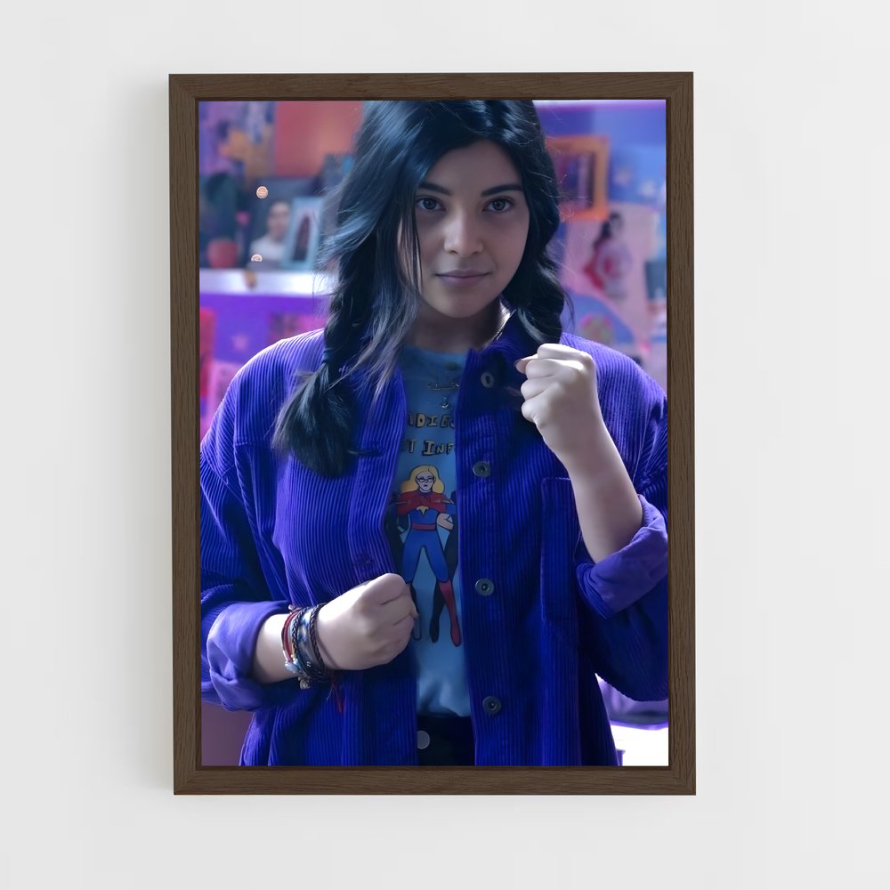 ap-kamala khan-1 cadre Bois foncé