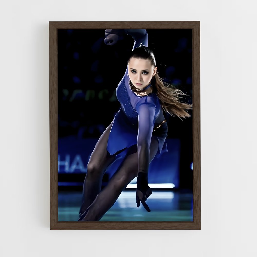 ap-kamila valieva-13 cadre Bois foncé