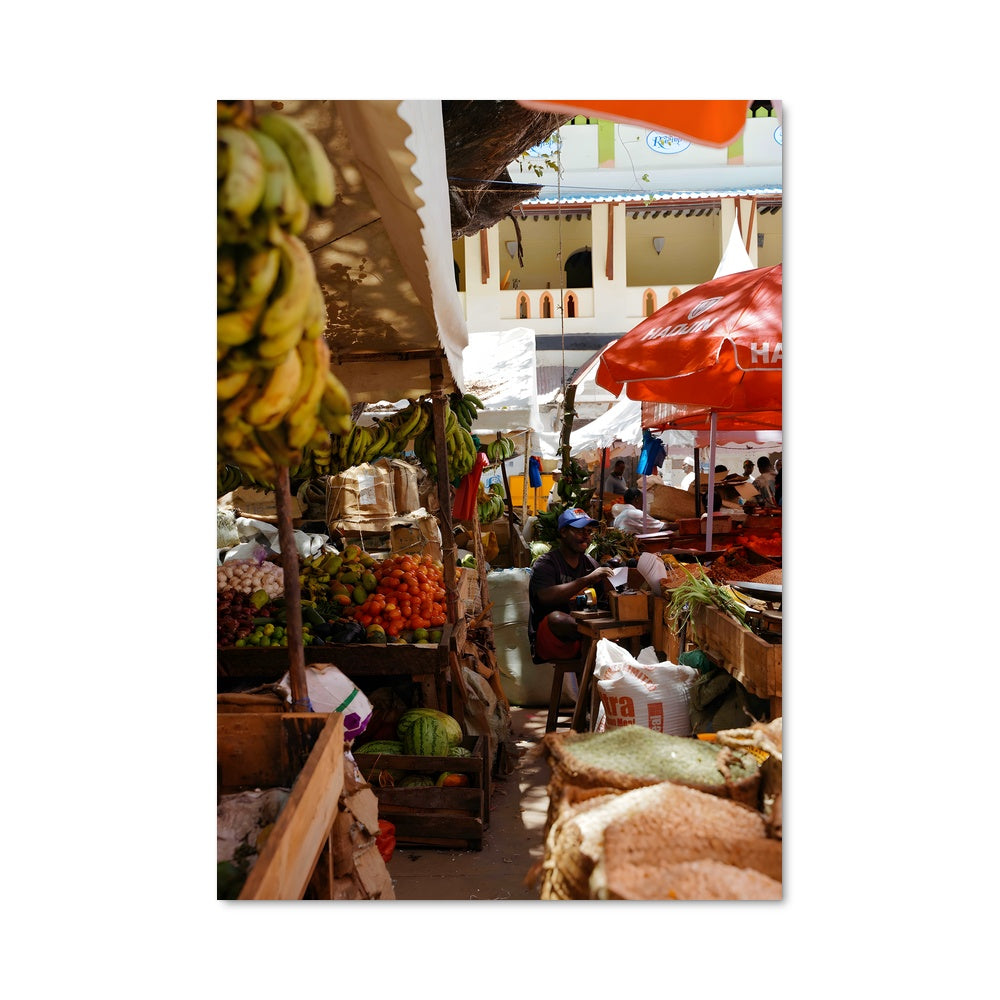 Poster Marché des Fruits