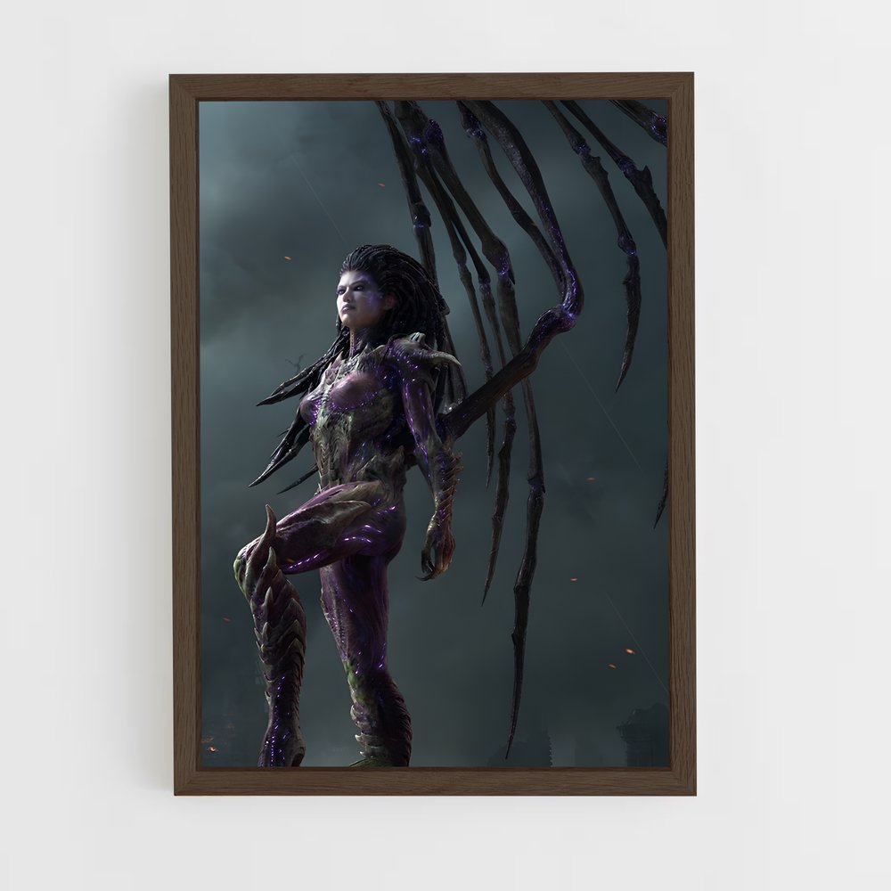 ap-kerrigan-3 cadre Bois foncé