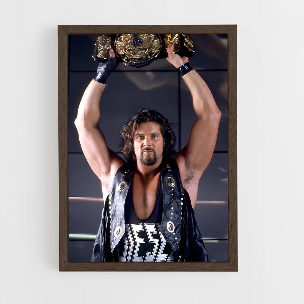 ap-kevin nash-1 cadre Bois foncé