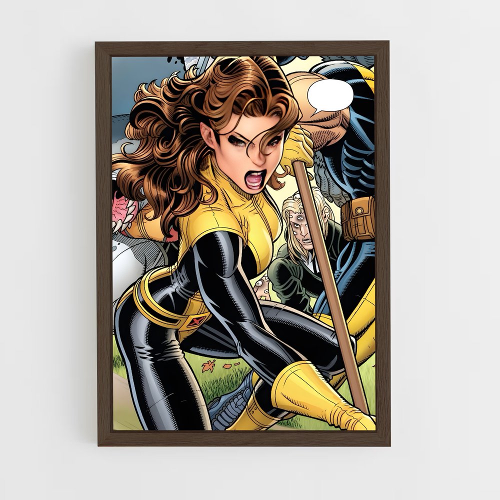ap-kitty pryde-10 cadre Bois foncé