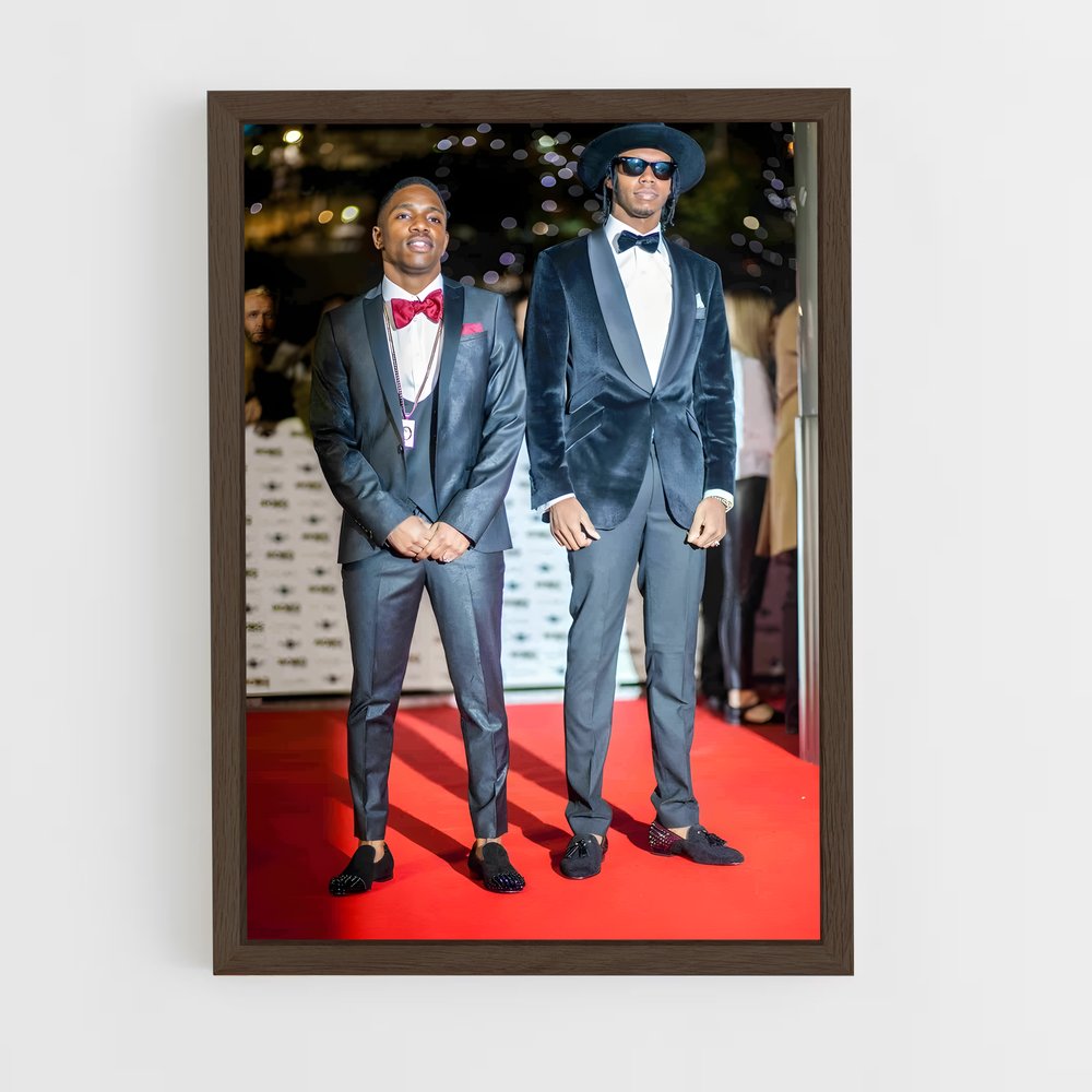 ap-krept and konan-2 cadre Bois foncé
