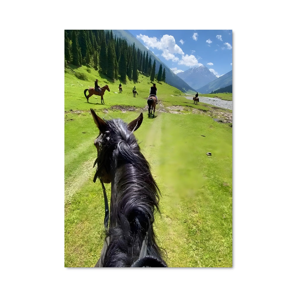 Poster Cheval des Steppes