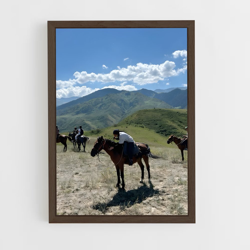ap-kyrgyzstan-4 cadre Bois foncé