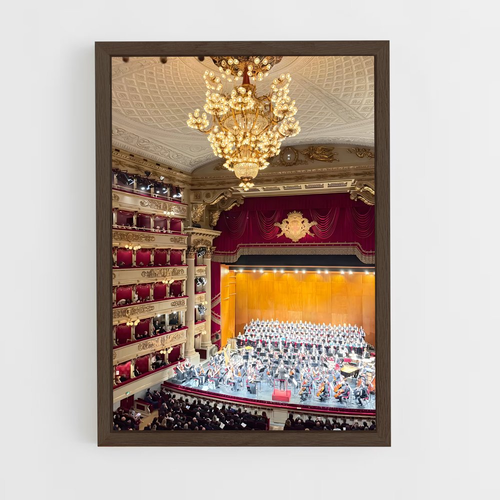 ap-la scala milan-8 cadre Bois foncé