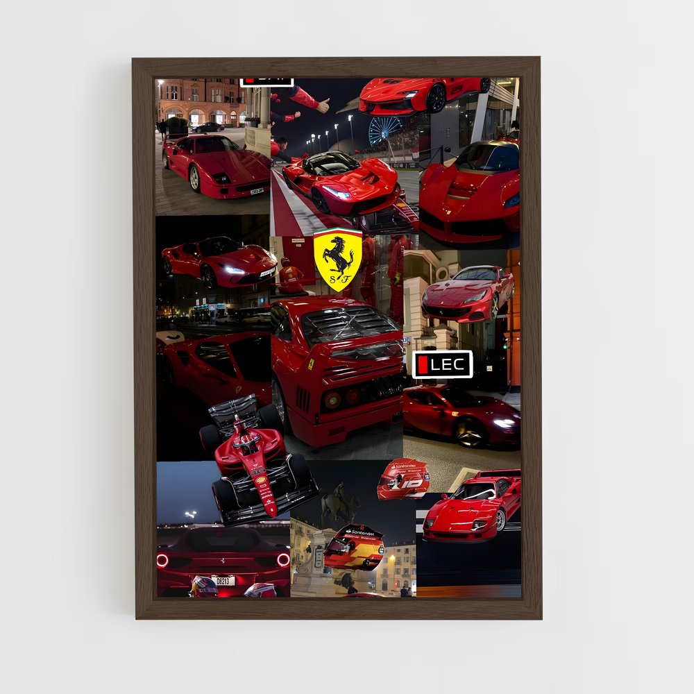 ap-laferrari-9 cadre Bois foncé