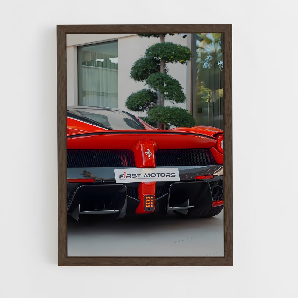 ap-laferrari aperta-4 cadre Bois foncé