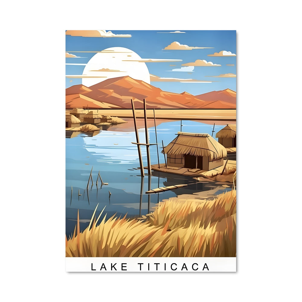 Poster Sérénité Titicaca