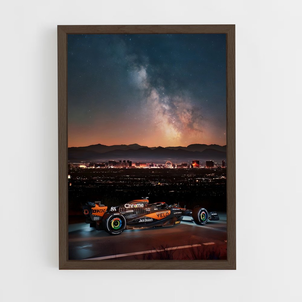 ap-las vegas grand prix-2 cadre Bois foncé