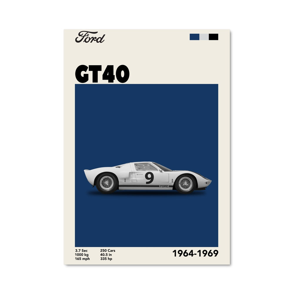 Poster GT40 Legends