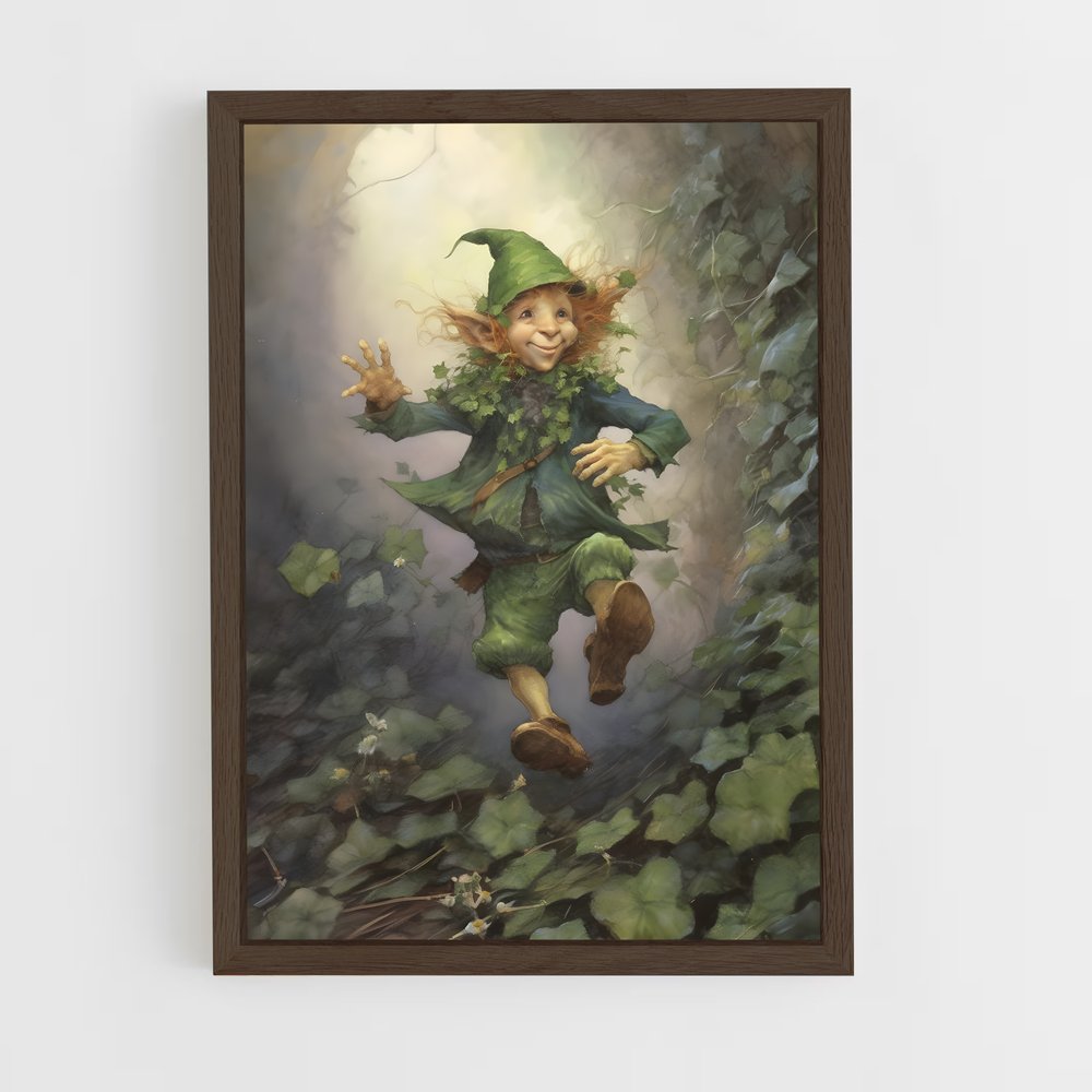 ap-leprechaun-6 cadre Bois foncé