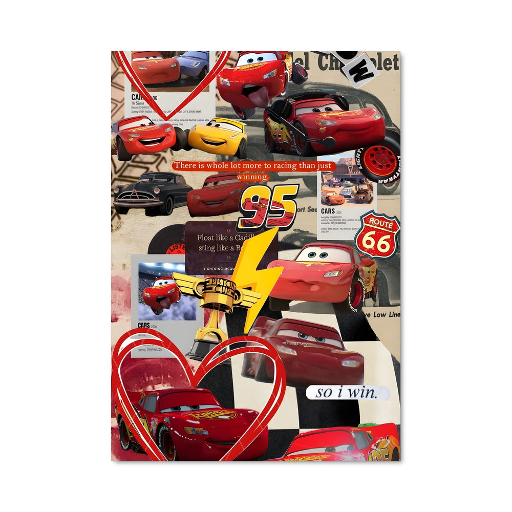 Poster Lightning mcqueen cars 81369