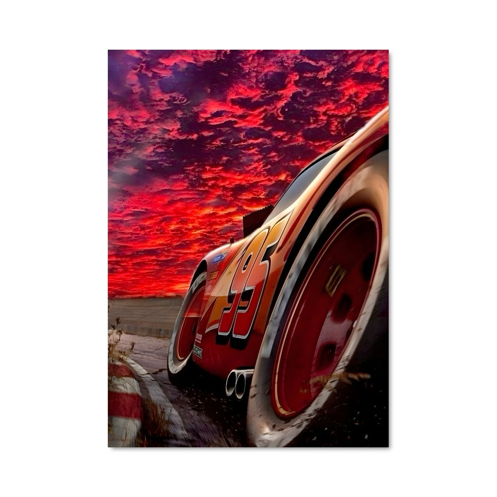 Poster Course dans le Désert