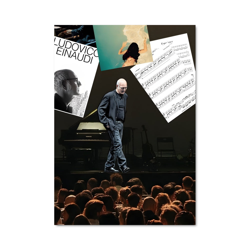 Poster Piano en Lumière
