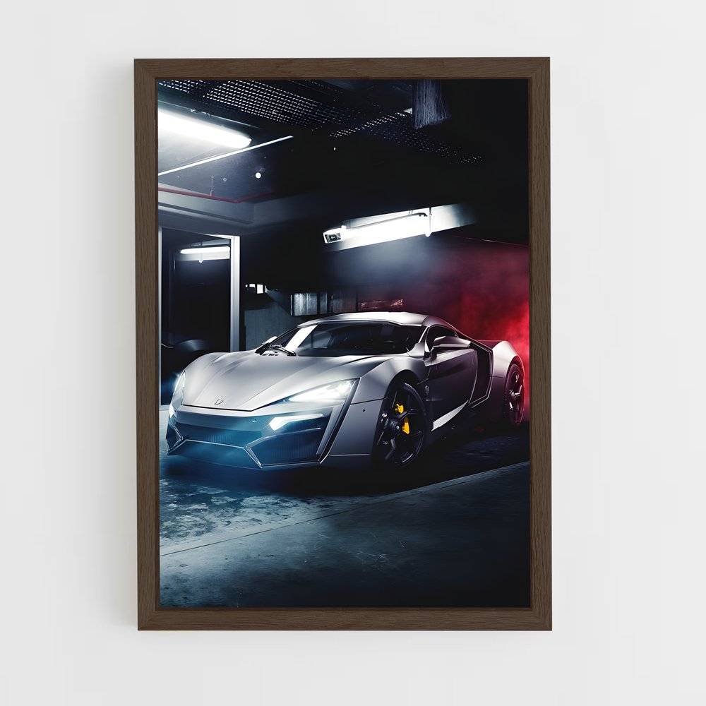 ap-lykan hypersport-4 cadre Bois foncé