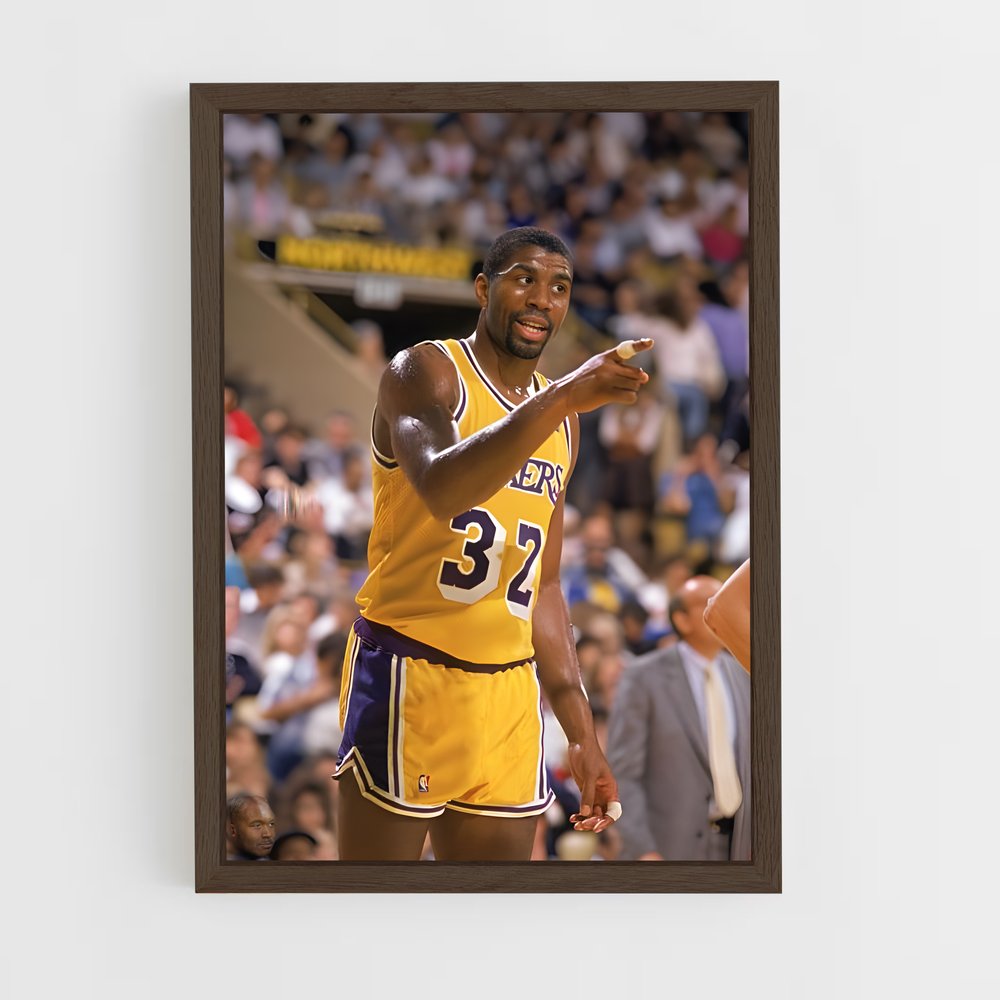 ap-magic johnson-5 cadre Bois foncé