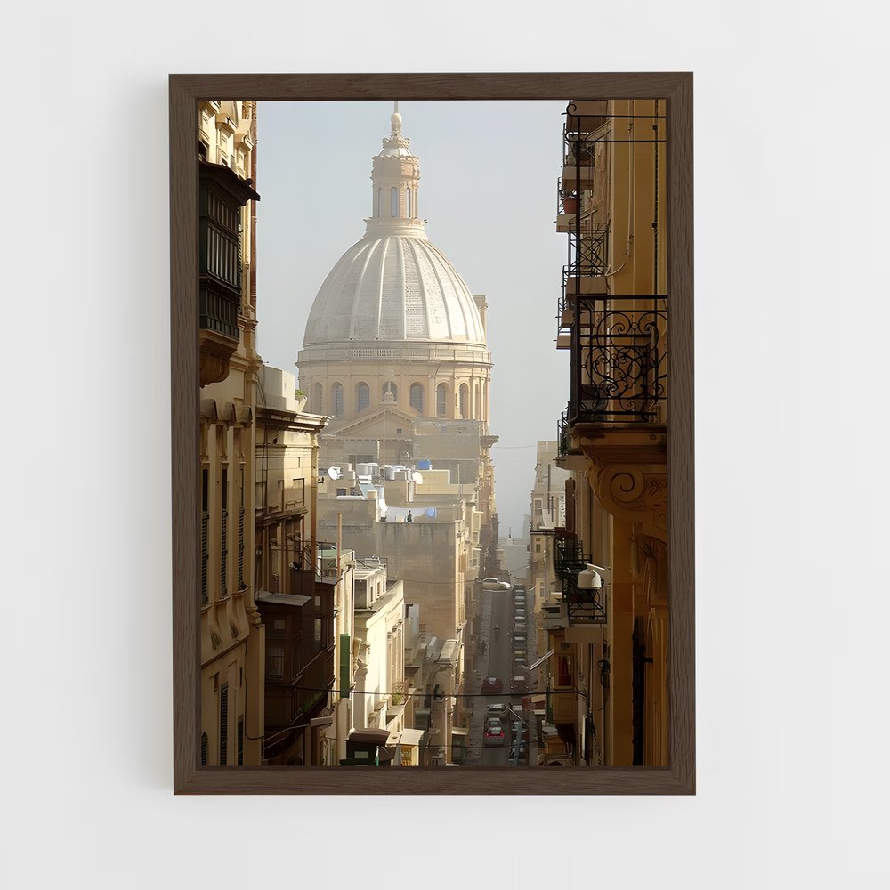 ap-malta-4 cadre Bois foncé