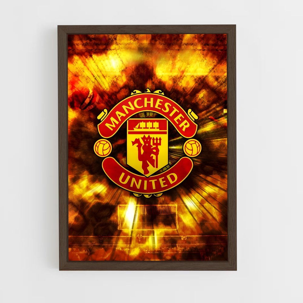 ap-manchester united fc-12 cadre Bois foncé