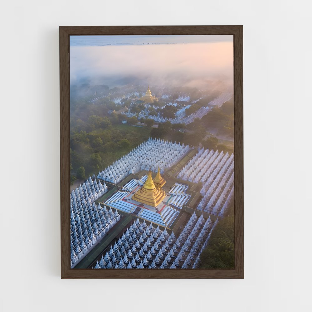 ap-mandalay-3 cadre Bois foncé